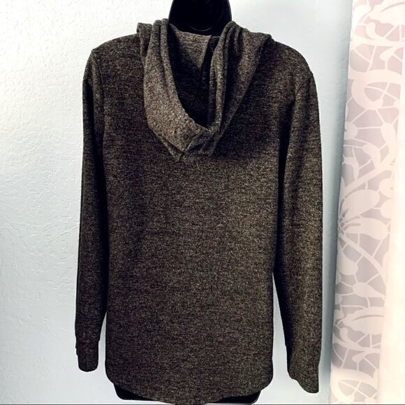 Absolutely Famous Gray Pullover Hoodie Sweatshirt Size Large - Picture 5 of 7